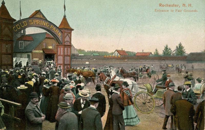 NH - Rochester. Cold Spring Park, Entrance to Fairgrounds