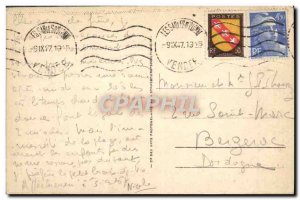 Old Postcard Les Sables D & # 39Olonne Bay Of Cayola