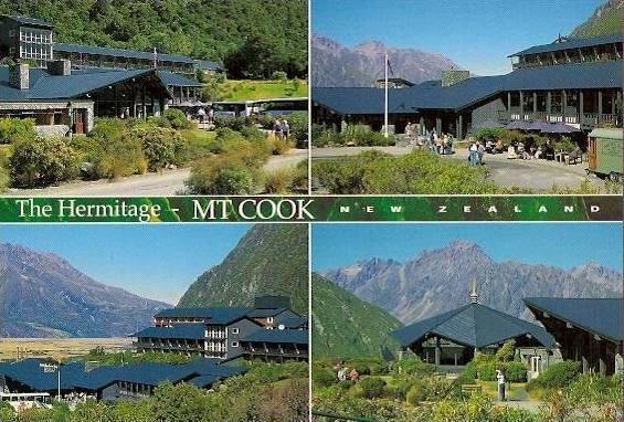 The Hermitage, MT COOK ~ New Zealand, 4-SCENES ~ Unused [362