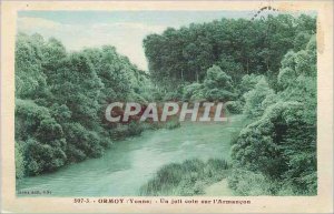 Postcard Old Ormoy (Yonne) A nice spot on the Armancon