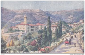 Laghet , France, 1900-1910´s; Vue Sur Le Monastere