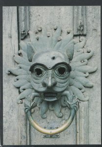 Co Durham Postcard - Durham Cathedral - The Sanctuary Knocker   T8660