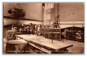 Vintage Postcard Oxford Christ Church The Kitchen Founded A. D. 1546