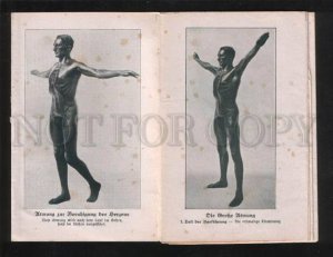 060357 GERMAN Semi-NUDE Athletes & gymnasts Vintage set 1