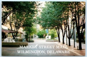 WILMINGTON, Delaware DE ~ Shopping Area MARKET STREET MALL  4x6 Postcard