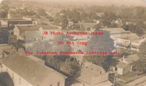 OR, Stayton, Oregon, RPPC, Bird's Eye View Of City, 1908 PM, Photo