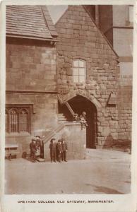 BR62814 chetham college old gateway manchester real photo  uk