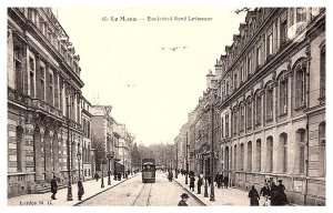 France Le Mans Boulevard Rene Le Vasseur , Trolley