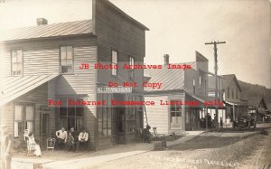 PA, Duke Center, Pennsylvania, RPPC, Business Section, Ice Cream Store, Photo