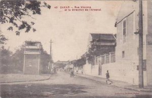 Senegal Dakar Rue Vincens et la Direction de l'Arsenal