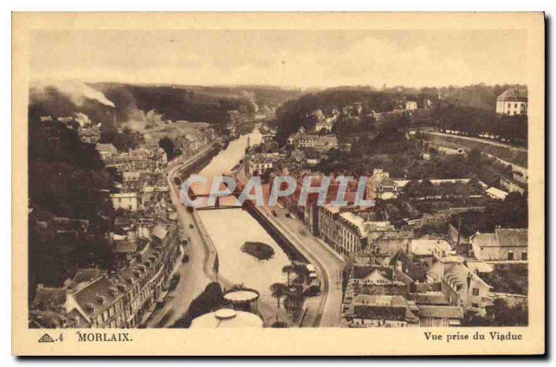 Old Postcard Molaix shooting Viaduct