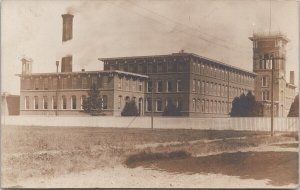 Elizabeth Mill Warwick RI Hillsgrove Rhode Island Unused Real Photo Postcard H5