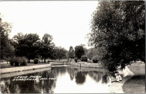 RPPC Leota Park, Evansville WI c1964 Vintage Postcard D23