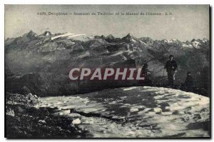 Old Postcard Dauphine Summit Taillefer and the Massif de l'Oisans