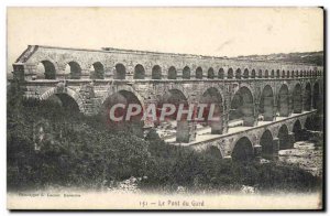 Old Postcard The Pont Du Gard