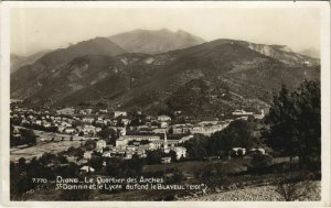 CPA Digne-les-Bains le quartier des arches-saint dommin et le lycee (1208643) 