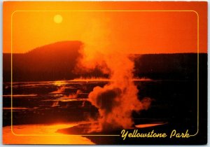 Postcard - Firehole River - Yellowstone National Park - Wyoming