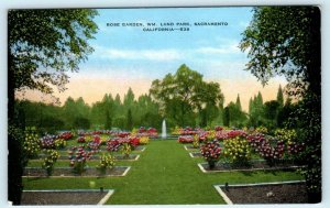 4 Postcards SACRAMENTO, California CA ~ McKINLEY PARK, WM. LAND PARK Views 1940s