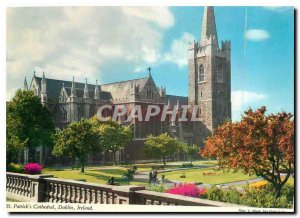 Postcard Old St. Patrick's Cathedral Dublin Ireland