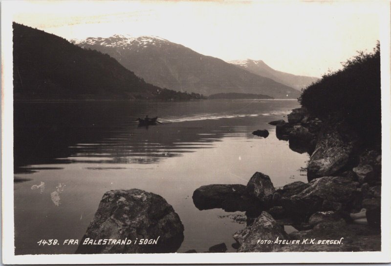 Norway Fra Balestrand I Sogn RPPC C064