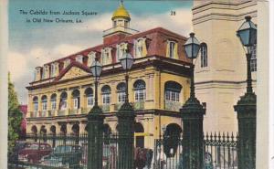 Louisiana New Orleans The Cabildo From Jackson Square