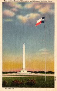Texas Houston San Jacinto Memorial Monument and Museum Curteich
