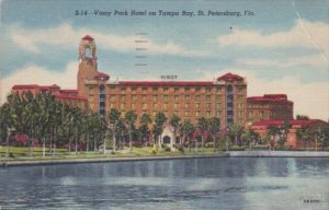 Florida St Petersburg Vinoy Park Hotel On Tampa Bay 1954 Curteich