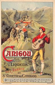 Canigou Liqueur De L'Abbaye De St Martin du Canigou Advertising Unused 