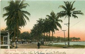 Central America, Canal Zone, Panama, Palm Avenue