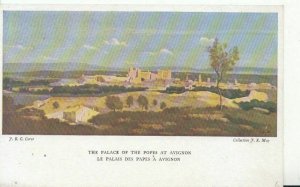 France Postcard - The Palace of The Popes at Avignon - Ref 715A