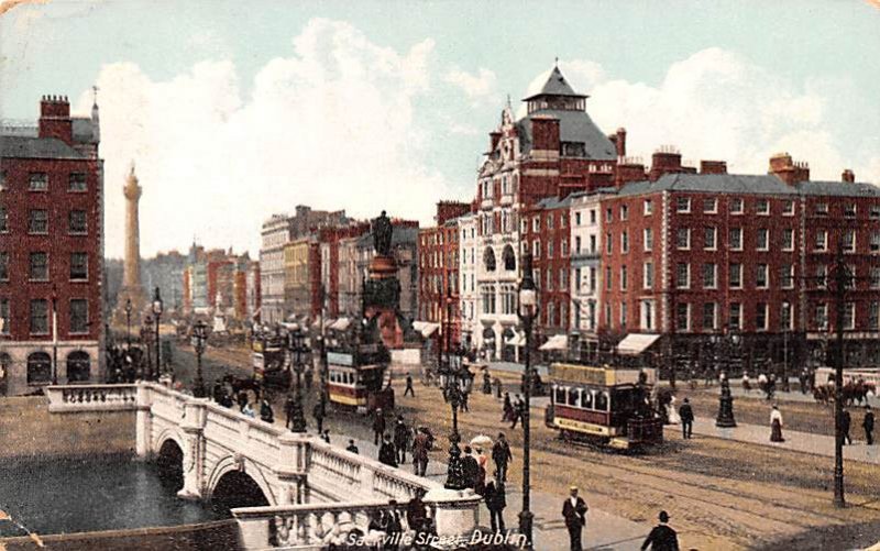 Sackville Street Dublin Ireland Postal Used Unknown 