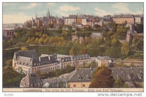Vue Prise Du Fort Thungen, Blick Von Fort Thungen, Luxembourg, 1900-1910s