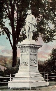 Vermont Barre Burns Monument
