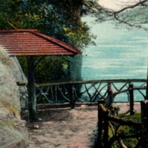 Nook Central Park NY New York City Postcard