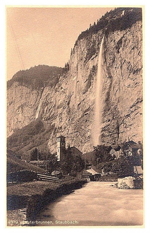 Switzerland Staubbach Lauterbrunnen