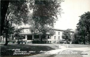 1950s BOWLING GREEN OHIO Shatzel Hall University RPPC postcard 1549