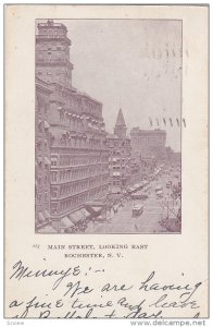 Main Street Looking East  , ROCHESTER , New York , PU-1904