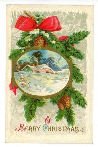 Greeting - Christmas.   *RPO- Lancaster & Harrisburg Railroad