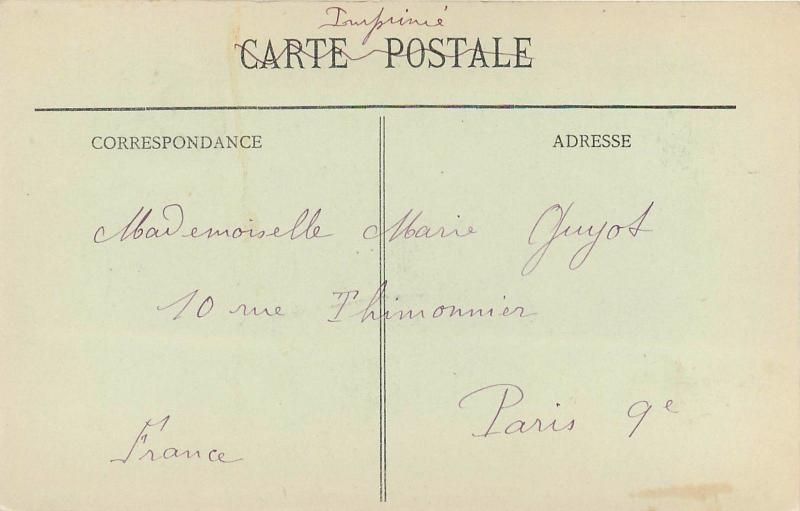 French Congo young bacoulis ethnic young men african natives 1913 TCV stamp