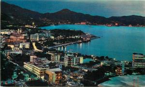 Mexico Acapulco by night panorama