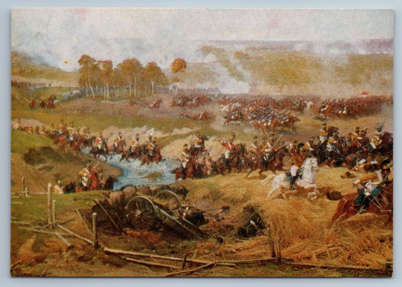 NAPOLEONIC WAR 1812 in Russia Battle BORODINO Cavalry USSR Vintage ...