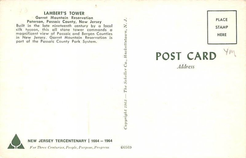 Lambert's Tower Garret Mountain Reservation, Passaic County - Paterson, New J...