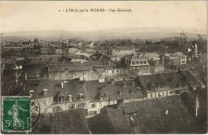 CPA L'ISLE-sur-le-DOUBS Vue Generale (1115402)