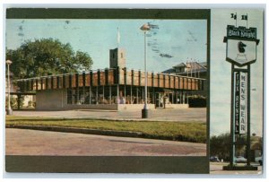 1973 Black Knight Morningside Peters Park Exterior Sioux City Iowa IA Postcard