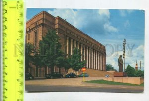 475270 Finland Helsinki parliament house cars Old postcard