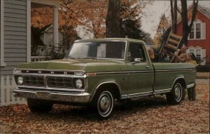 Ford Trucks Advertising 1976 F100 Ranger XLT Vintage Postcard