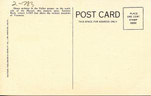 CA - Yosemite National Park. Sentinel Rock