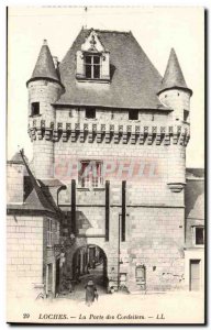 Loches - La Porte Cordeliers Old Postcard