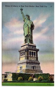 Lot of 3 Vintage Statue of Liberty, New York City, NY Postcards