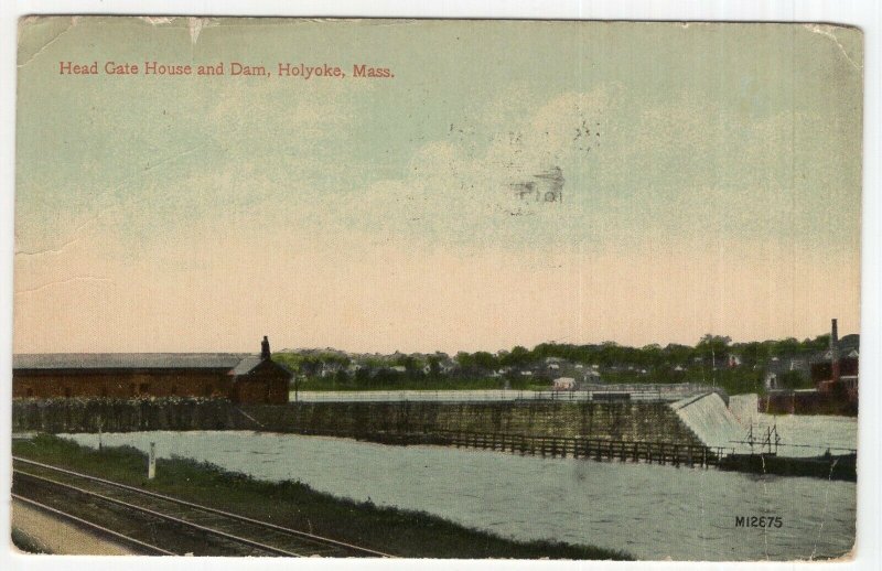 Holyoke, Mass, Head Gate House and Dam